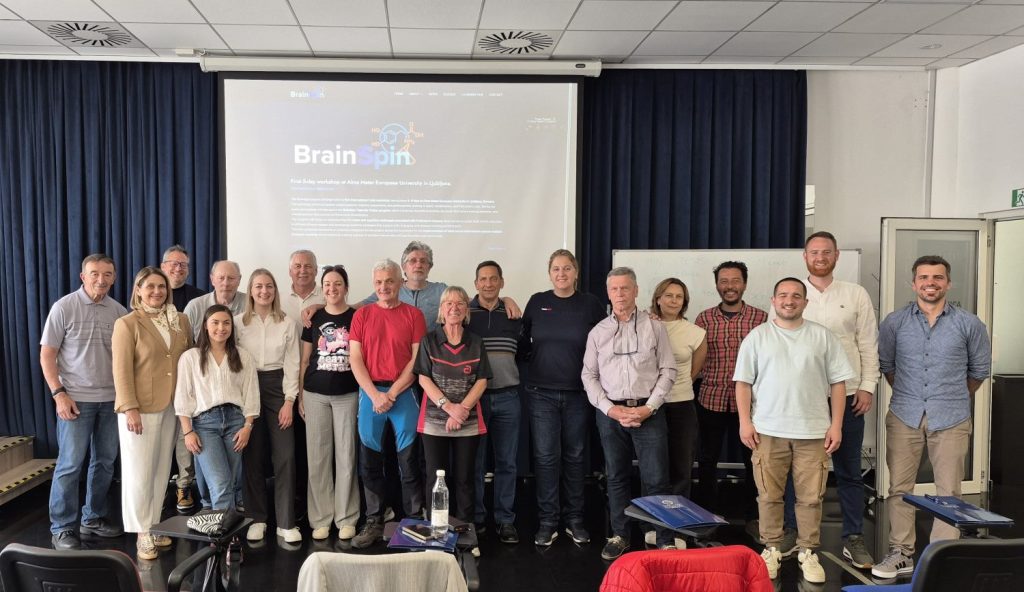 BrainSpin Workshop 1 Completed in Ljubljana brainspin workshop1 ljubljanamay2026