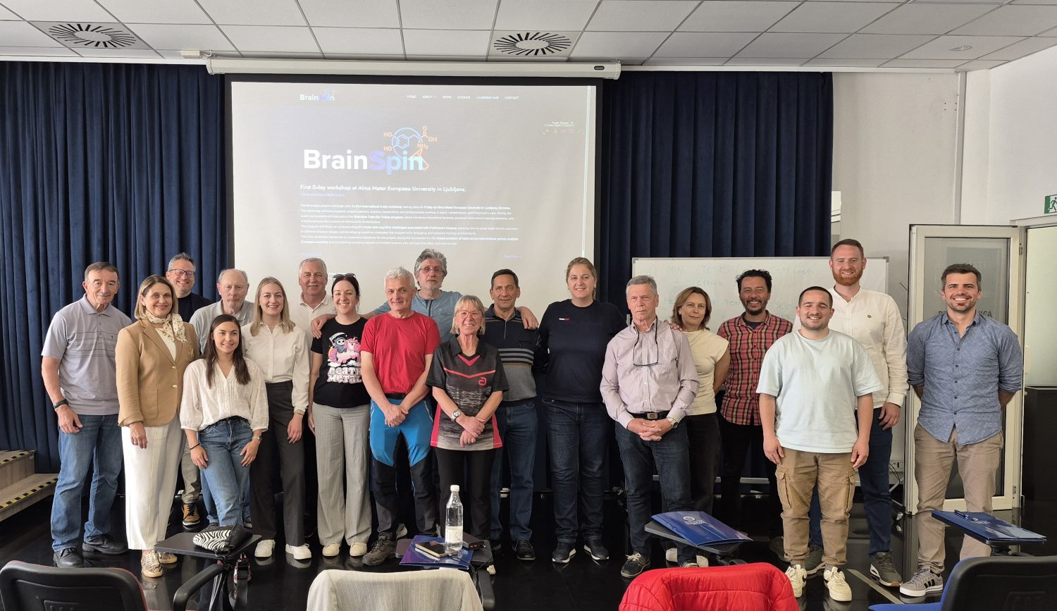 BrainSpin Workshop 1 Completed in Ljubljana brainspin workshop1 ljubljanamay2026